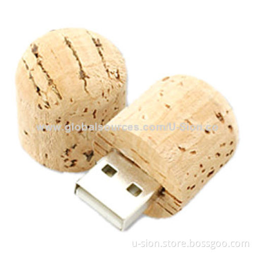 Natural Wooden USB Flash Drive for Gift with Free Stamp Logo
